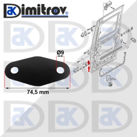 Фиксатор подложка странична врата VW Caddy III IV Фиксатор подложка странична врата VW Caddy III IV